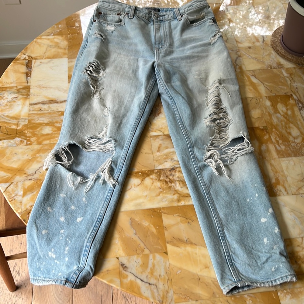 Abercrombie & Fitch Annie high rise girlfriend jeans 27 4r